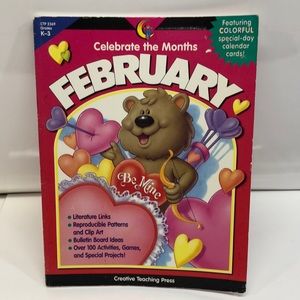 February Theme Activity Book by Creative Teaching Press